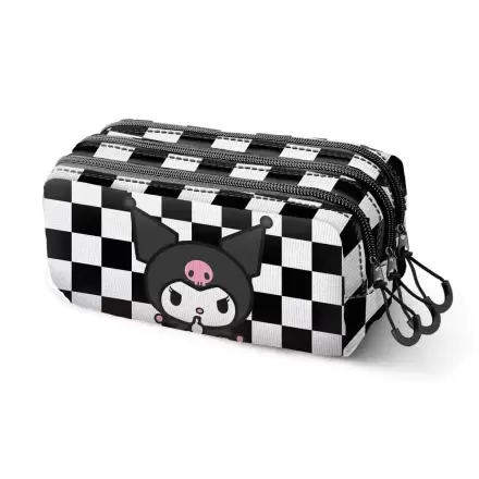 Kuromi Hello Kitty tripla tolltartó termékfotója