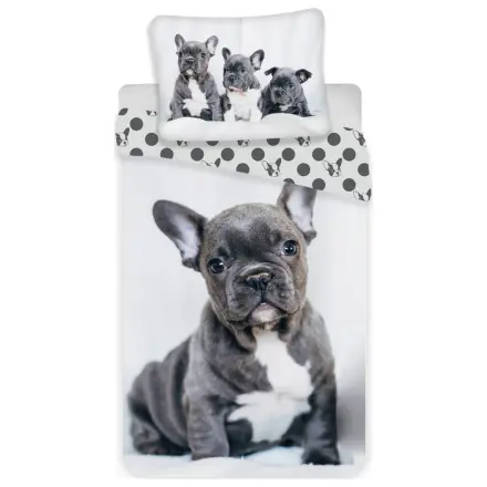 Kutyás French Bulldogs Black ágyneműhuzat  termékfotó