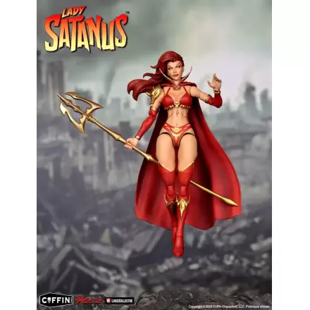 Lady Satanus Executive 1/12 Lady Satanus replika akciófigura 15 cm termékfotó