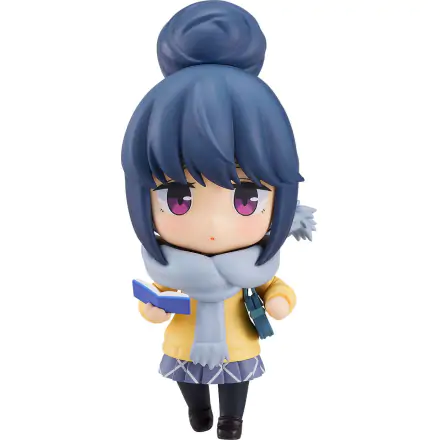 Laid-Back Camp Nendoroid akciófigura Nadeshiko Rin Shima: School Uniform Ver. 10 cm termékfotója