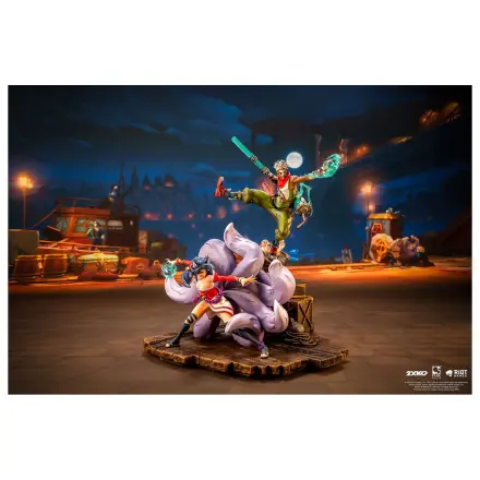 League of Legends 1/10 2XKO Ekko & Ahri Diorama szobor figura 30 cm   termékfotó