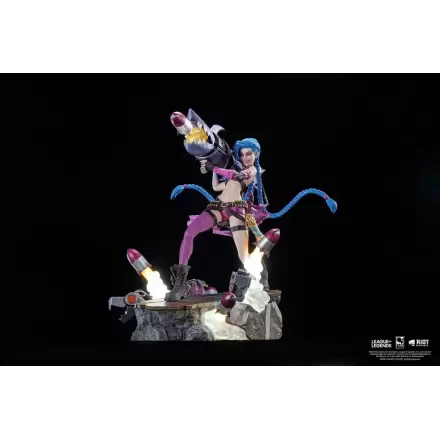 League of Legends 1/6 Jinx szobor figura 32 cm termékfotója