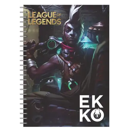 League of Legends A/4 spirál vonalas füzet 70 lapos termékfotó
