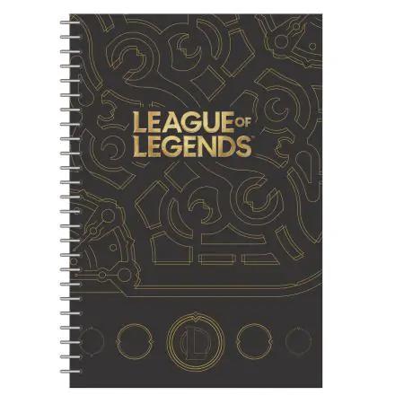 League of Legends B/5 spirál vonalas füzet 70 lapos termékfotó