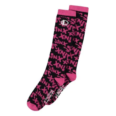 League Of Legends Jinxs térdzokni (39-42) termékfotó