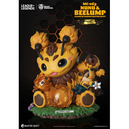 League of Legends Master Craft Nunu & Beelump szobor figura 35 cm termékfotója