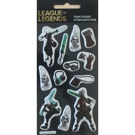 League of Legends pufi szivacs matrica szett termékfotó