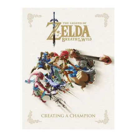 Legend of Zelda Breath of the Wild Art Book Creating A Champion termékfotója