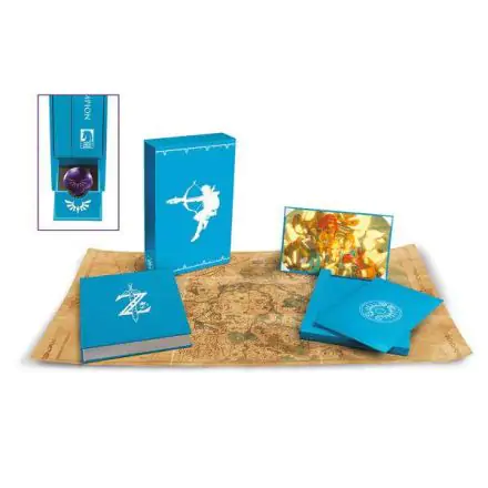 Legend of Zelda Breath of the Wild Art Book Creating A Champion Hero's Edition termékfotója