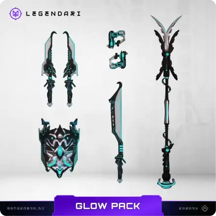 Legendari Glow Weapons Pack kiegészítő csomag termékfotója