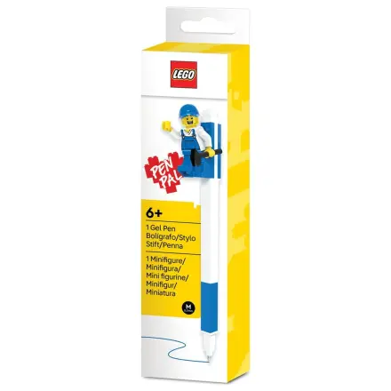 Lego kék zselés toll minifigurával termékfotó