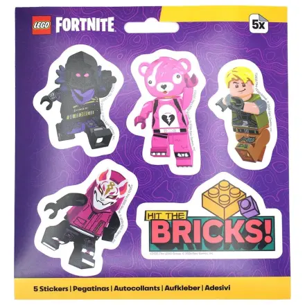 Lego Fortnite matrica csomag Hit The Bricks  termékfotó