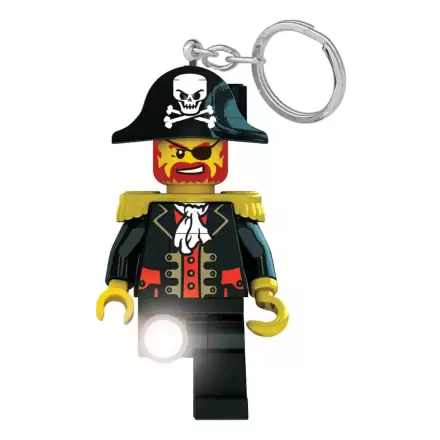 LEGO Iconic Captain Brickbeard világító kulcstartó 8 cm termékfotó