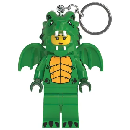 Lego Mini figura kulcstartó Light Green Dragon Girl termékfotó
