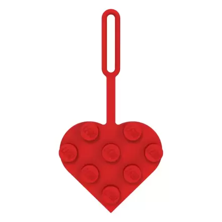 LEGO Minifigures Heart Red poggyászcímke 10 cm termékfotója