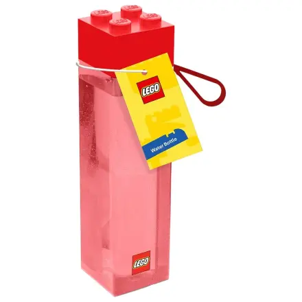 Lego Red Brick műanyag vizespalack kulacs termékfotó