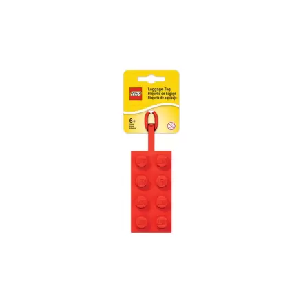 LEGO Red poggyászcímke 10 cm termékfotó