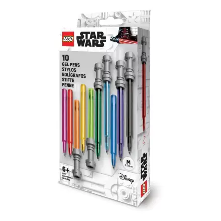 LEGO Star Wars 10 db-os fénykard alakú zselés toll csomag termékfotó