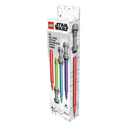 LEGO Star Wars 4 db-os fénykard alakú zselés toll csomag  termékfotó