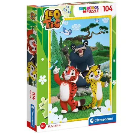 Leo and Tig puzzle 104db-os termékfotó