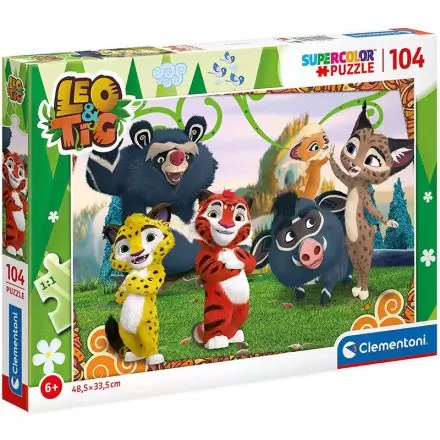 Leo and Tig puzzle 104db-os termékfotó
