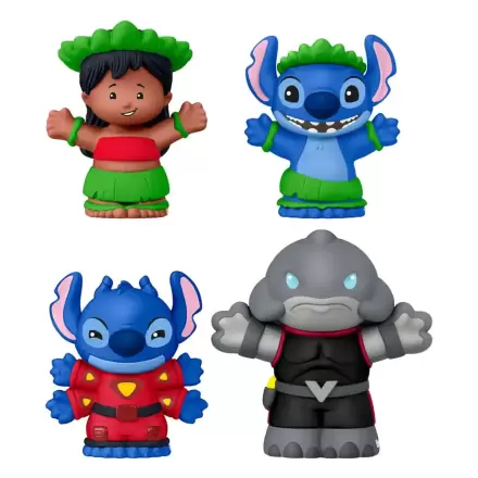 Lilo & Stich Fisher-Price Little People Collector 4 db-os Mini figura csomag 7 cm termékfotó