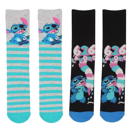 Lilo & Stitch 2 db-os zokni csomag Stitch L-XL termékfotó