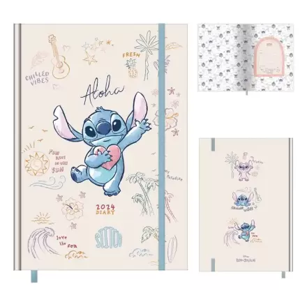 Lilo & Stitch 2024 Aloha keményfedeles füzet termékfotó