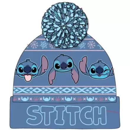 Lilo & Stitch Pom-Pom Dark Blue kötött sapka termékfotója