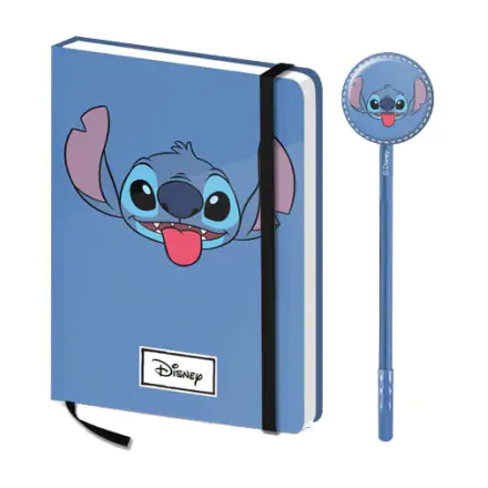 Lilo & Stitch Stitch Face jegyzetfüzet és toll ajándékcsomag termékfotó