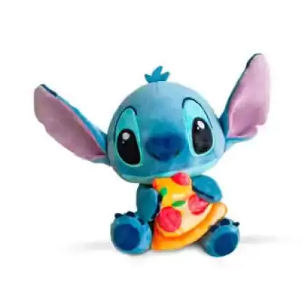 Lilo & Stitch Stitch with Pizza plüss figura 25 cm termékfotója