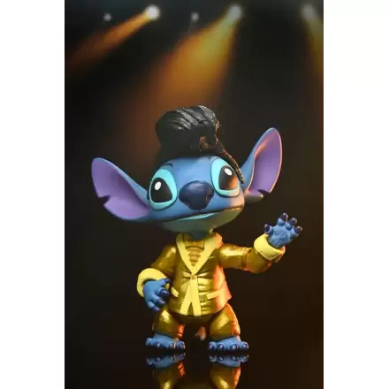 Lilo & Stitch Ultimate Gold Suit Elvis Stitch akciófigura 7 cm termékfotója