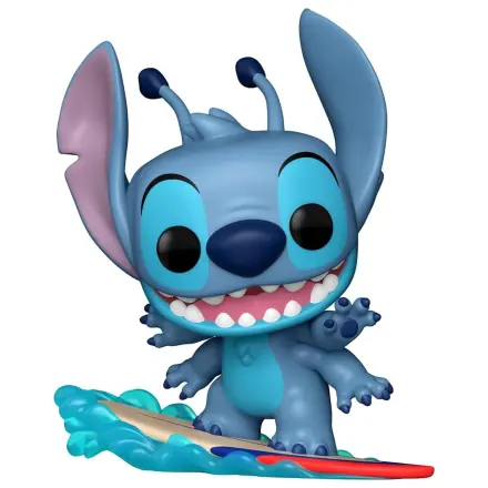 Lilo & Stitch Funko POP! Vinyl figura Stitch on Surfboard Exkluzív Edition 9 cm termékfotó