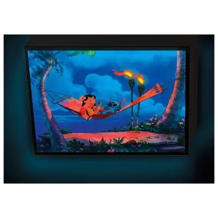 Lilo & Stitch Hammock megvilágított poszter 30x40 cm termékfotó