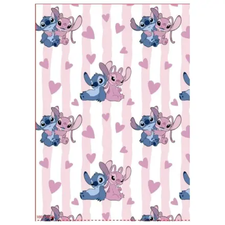 Lilo & Stitch Stitch & Angel Flanel takaró  termékfotó