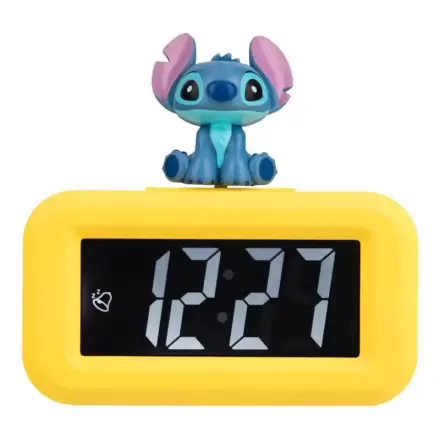 Lilo & Stitch Stitch Icon mini ébresztőóra 8 cm  termékfotó