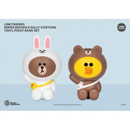 Line Friends Series Brown & Sally Vinyl persely csomag 21 - 25 cm termékfotó
