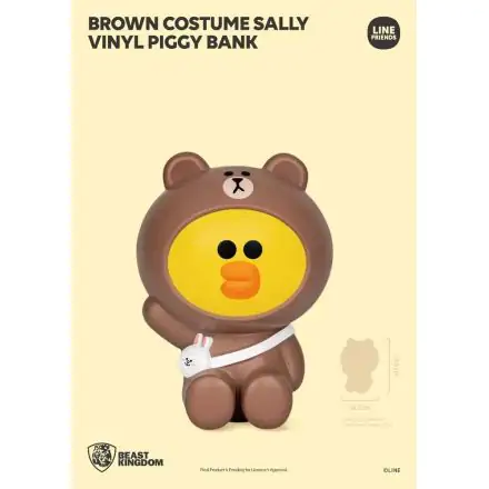 Line Friends Series Brown Costume Sally Vinyl persely 34 cm termékfotó