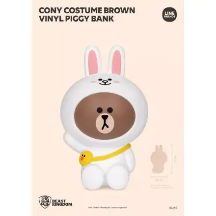 Line Friends Series Vinyl Cony Costume Brown persely 40 cm termékfotó