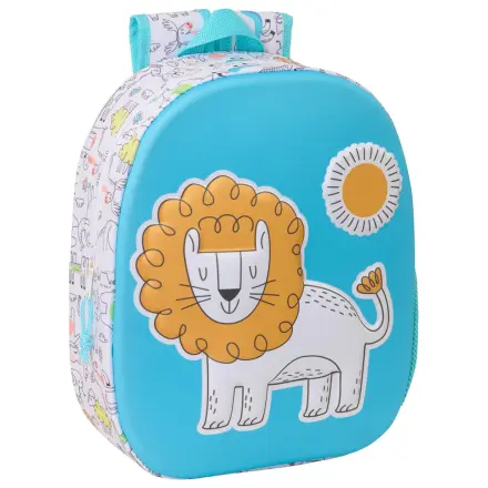 Lion 3D táska hátizsák 33cm termékfotó