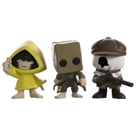 Little Nightmares II Minitooz Mono, Six & Hunter 3 db-os figura csomag 7 cm termékfotó