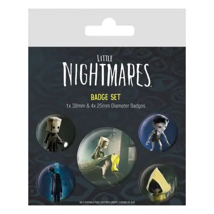 Little Nightmares kitűző csomag 5-Pack Little Nightmares II termékfotója