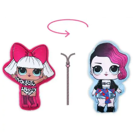LOL Surprise 2 az 1-ben kifordítható párna, díszpárna 23*30 cm termékfotó