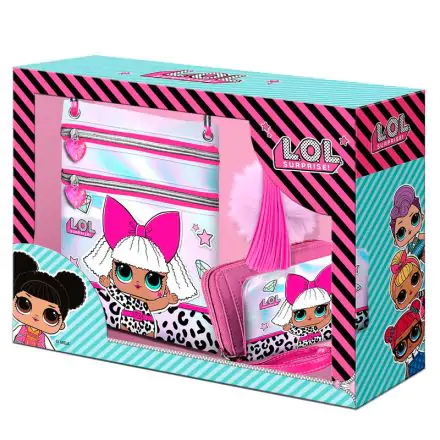 LOL Surprise + Akció mini + pénztárca + pompom ajándékcsomag termékfotó