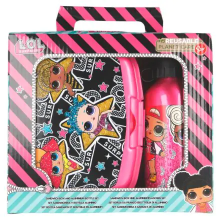LOL Surprise aluminium kulacs + uzsonnás doboz csomag termékfotó