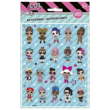 LOL Surprise Friends matrica szett 4 ív termékfotó