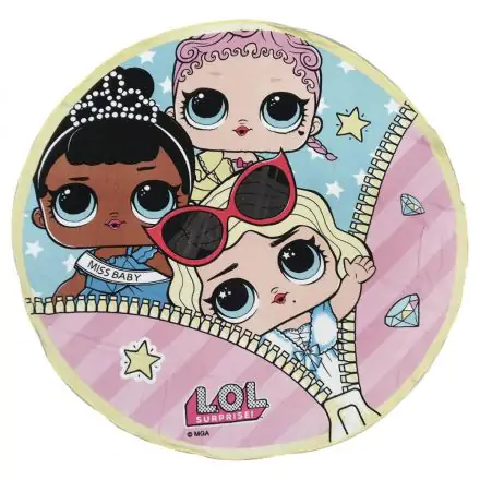 LOL Surprise Glam kör alakú mikroszálas törölköző termékfotó