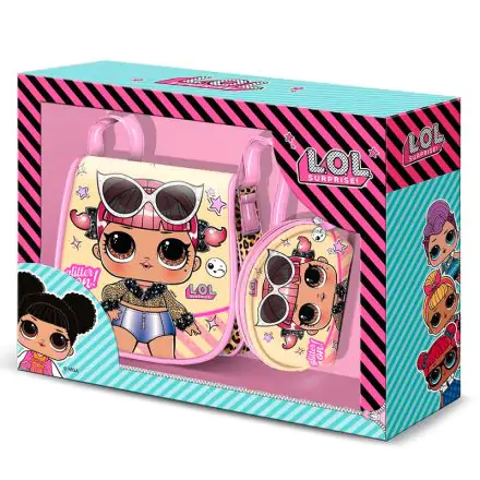 LOL Surprise Glitter Muffin táska és pénztárca ajándékcsomag termékfotó