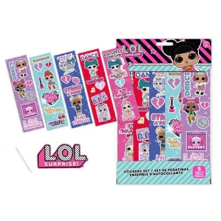 LOL Surprise matrica szett 5 ív termékfotó