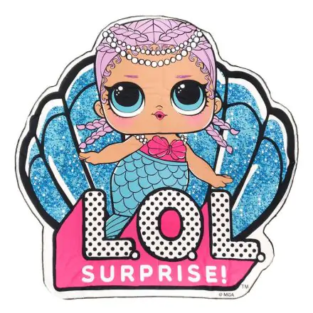 LOL Surprise mermaid mikroszálas törölköző termékfotó